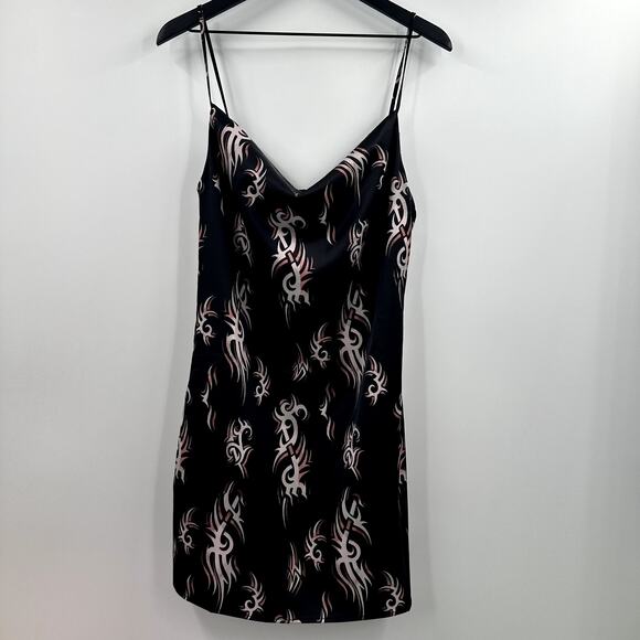 UO Mallory Cowl Neck Slip Dress Size Large - Picture 1 of 8